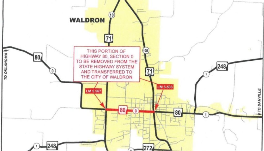 Waldron highways